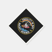 Gleichberechtigung statt Rocket Science Prix allei Serviette (Ecke)