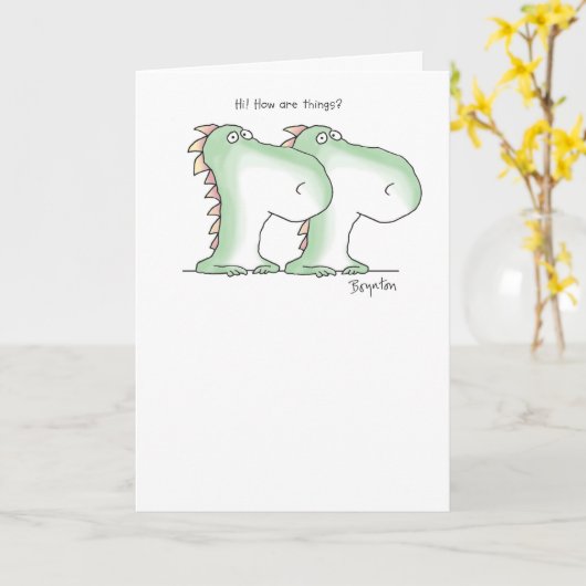 GLEICHE ALTE KARTE (Gelbe Blume)