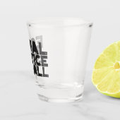 Gleiche Gerechtigkeit für alle - Shotglas Schnapsglas (Rechts)