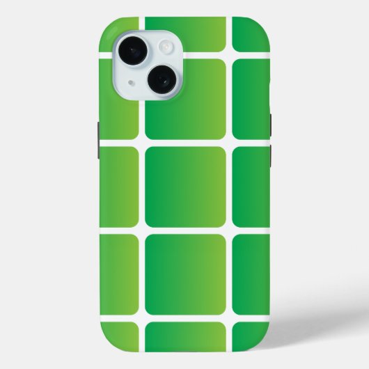 Gleiche grüne Plätze Case-Mate iPhone Hülle (Rückseite)