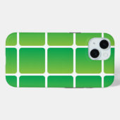Gleiche grüne Plätze Case-Mate iPhone Hülle (Rückseite (Horizontal))