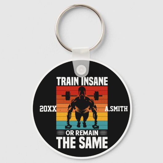Gleiche GYM-Fitness für den Insane oder ReMain Schlüsselanhänger (Vorderseite)