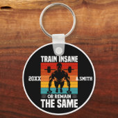 Gleiche GYM-Fitness für den Insane oder ReMain Schlüsselanhänger (Rückseite)