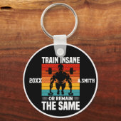 Gleiche GYM-Fitness für den Insane oder ReMain Schlüsselanhänger (Vorderseite)