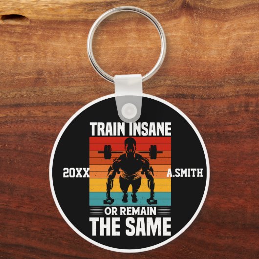 Gleiche GYM-Fitness für den Insane oder ReMain Schlüsselanhänger (Vorderseite)