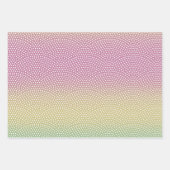 Gleiche Komon Serenfarbenradienten Geschenkpapier Set (Vorderseite 2)