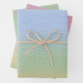 Gleiche Komon Serenfarbenradienten Geschenkpapier Set (Beispiel)