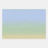 Gleiche Komon Serenfarbenradienten Geschenkpapier Set (Vorderseite)
