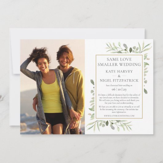 Gleiche Liebe - Herabstufende Ankündigung von Micr (Vorderseite)