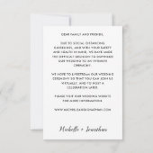 Gleiche Liebe kleinere Hochzeit verkleinert einfac (Rückseite)