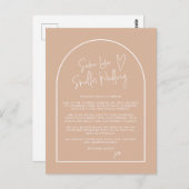 Gleiche Liebe Kleinere Hochzeitsparte Postkarte (Vorne/Hinten)