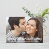 Gleiche Liebe Kleinere Hochzeitsslifte Foto Classi Ankündigung (Stehend Vorderseite)