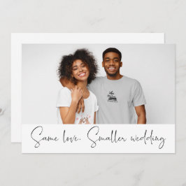 Gleiche Liebe Kleineres Foto für Hochzeitsszenarie Ankündigung