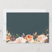 Gleiche Liebe Neudatum Herbstblütenhochzeit versch Save The Date (Rückseite)