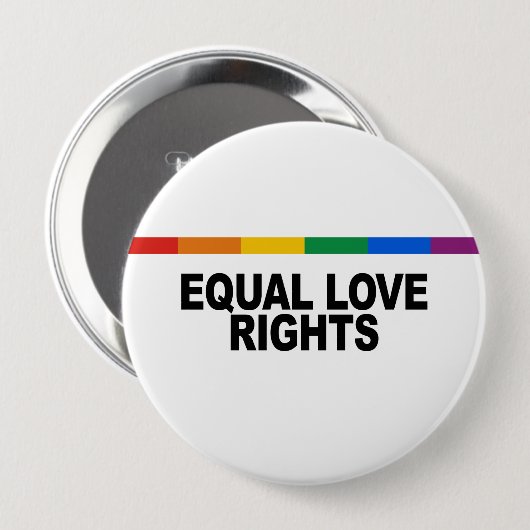 Gleiche Liebe-Rechte Button (Vorne & Hinten)