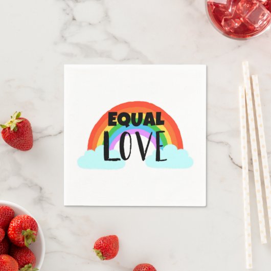 Gleiche Liebe Serviette (Beispiel)