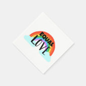 Gleiche Liebe Serviette (Ecke)