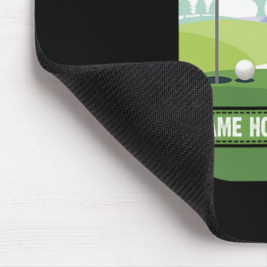 Gleiche Loch für immer Funny Golf Bachelor Party P Mousepad (Ecke)