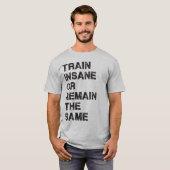 Gleiche Motivation für den Zug oder für den Verble T-Shirt (Vorne ganz)