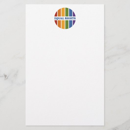 Gleiche Rechte Briefpapier (Vorderseite)