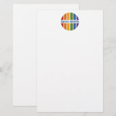 Gleiche Rechte Briefpapier (Vorne/Hinten)