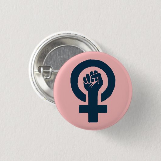 Gleiche Rechte für Frauen Button (Vorne & Hinten)