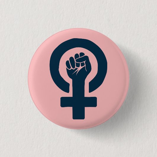 Gleiche Rechte für Frauen Button (Vorderseite)