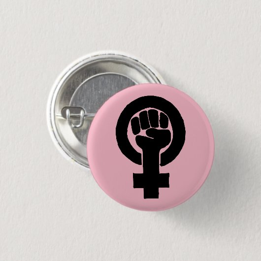 Gleiche Rechte für Frauen Button (Vorne & Hinten)