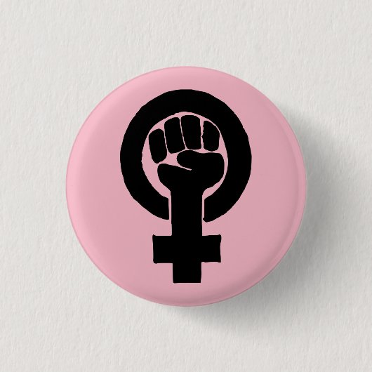 Gleiche Rechte für Frauen Button (Vorderseite)