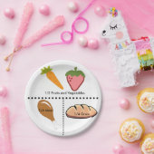 Gleiche Teil-Platte Pappteller (Party)