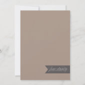 GLEICHEN MIT SCHWEINEN| BABY SHOWER INVITATIONEN EINLADUNG (Rückseite)