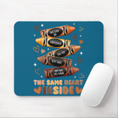 Gleicher Herz Juneteenth Black History Month Mousepad (Mit Mouse)
