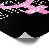 Gleicher Lohn für gleiche Arbeit Feministin Poster (Ecke)