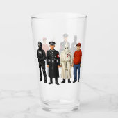 Gleiches Anderes Kostüm Glas (Vorderseite)
