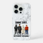 Gleiches Anderes Kostüm iPhone Hülle (Rückseite)
