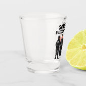 Gleiches Anderes Kostüm Schnapsglas (Links)