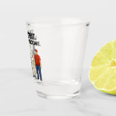 Gleiches Anderes Kostüm Schnapsglas (Rechts)