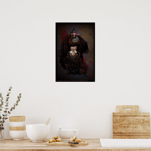 Gleiches Apartment-Heil Poster (Küche)