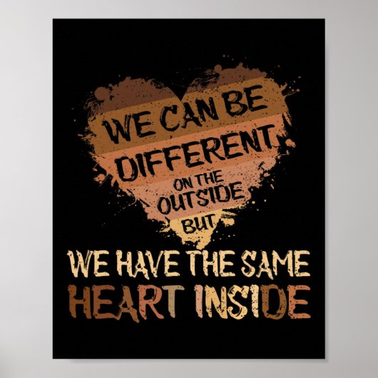 Gleiches Herz innerhalb des 11. Jahrhunderts Monat Poster (Vorne)