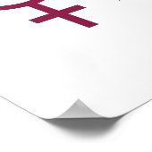 Gleichgeschlechtliche Liebe ist Liebe (Frauen) Poster (Ecke)