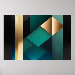 Gleichgewicht der Formen Poster