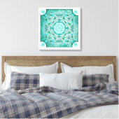 Gleichgewicht der Naturheilung Mandala Leinwanddruck (Insitu (Schlafzimmer))