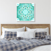 Gleichgewicht der Naturheilung Mandala Leinwanddruck (Insitu (Schlafzimmer))