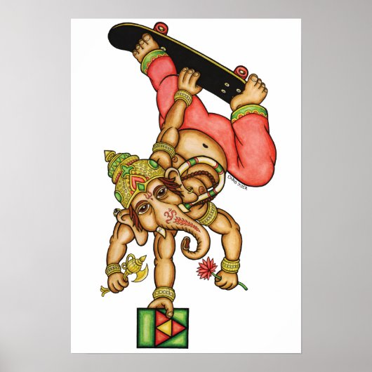 Gleichgewicht Poster (Vorne)