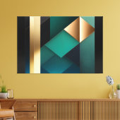 Gleichgewichtung der Formen Leinwanddruck (Insitu (Wohnzimmer))