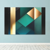 Gleichgewichtung der Formen Leinwanddruck (Insitu (Holzboden))