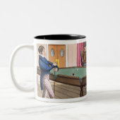 Gleichgültigkeit, überziehen 6 'vom notwendigen zweifarbige tasse (Links)