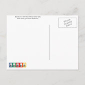 GLEICHHEIT, BIN ICH FRAU ANKÜNDIGUNGSPOSTKARTE (Rückseite)