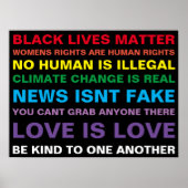 Gleichheit BLM Prix Plakat (Vorne)