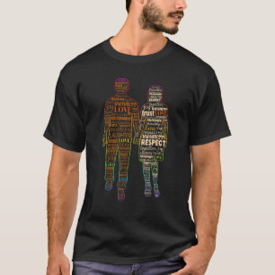 Gleichheit der Freude über Liebe T-Shirt